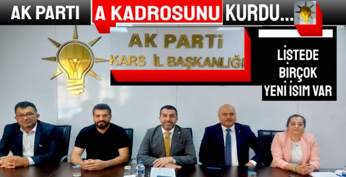 AK Parti Kars'ta A Kadrosunu Kurdu