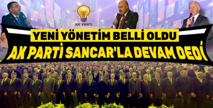 AK Parti Kars'ta Yeniden Sancar Dedi