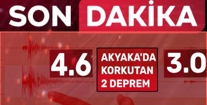 Akyaka'da Korkutan İki Deprem!