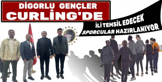 Digorlu Gençler Curling'de