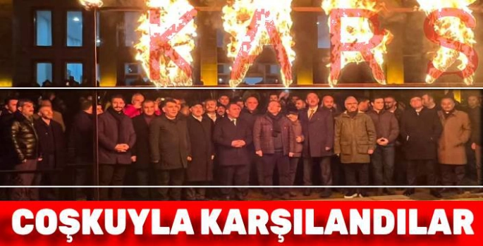 Doğu Ekspresi Kars'ta Coşkuyla Karşılandı