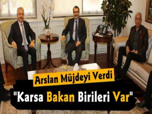 Ahmet Arslan Kağızman İçin Doğalgaz Müjdesini Verdi