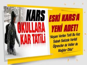 Eski Kars'a Yeni Adet