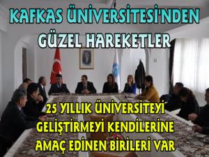 Kafkas Üniversitesi Genel Sekreterliği Kurum Ziyaretlerine Devam Ediyor