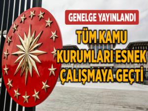 Kamu Çalışanları İçin Genelge Yayınlandı Tüm Kamu Kurumları Esnek Çalışmaya Geçti