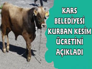 Kars Belediyesi Kurban Kesim Ücretini Açıkladı