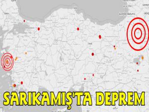 Kars Sarıkamış'ta 2.5 Şiddetinde Deprem