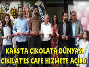 Kars'ta Çikolata Dünyası Çikilat'es Hizmete Açıldı