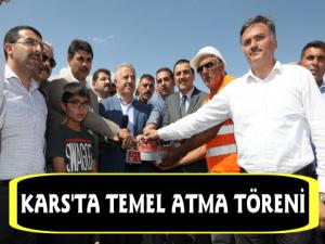 Kars'ta Hz. Ömer Camisinin Temeli Dualarla Atıldı