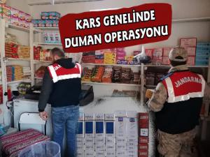 Kars'ta Jandarmadan Duman Operasyonu