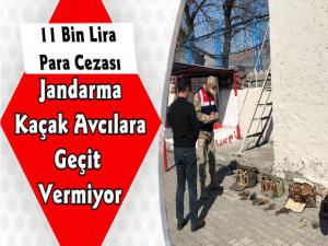 Kars'ta Kaçak Avcılara 11 Bin TL Para Cezası