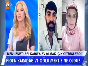 Kars'ta Kaybolduğu İddia Edilen Anne ve Oğlu Müge Anlı'nın Gündeminde