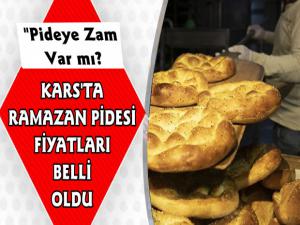 Kars'ta Ramazan Pidesi Fiyatları Belli Oldu