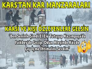 Kars'tan Kar Manzaraları