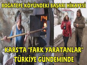 Sabancı Vakfı Kars'ta Fark Yaratanları Filme Çekti