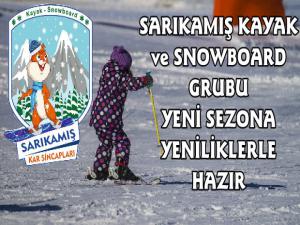 Sarıkamış Kayak ve Snowboard Grubu Yeniliklerle Yeni Sezona Hazır