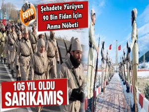 Sarıkamış Şehitleri İçin Anma Nöbeti 