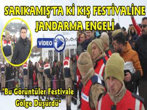 Sarıkamış'ta ki Kış Oyunları Festivalinde Jandarma Gölge Düşürdü