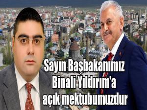 Sayın Başbakanımız Binali Yıldırım'a açık mektubumuzdur