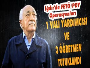 Iğdır'da 1 Vali Yardımcısı FETÖ'den tutuklandı