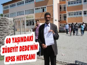 60 Yaşında ki Zübeyit Dede'nin KPSS Heyecanı