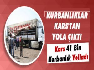 Kars'ta Kurbanlık Sevkiyatları Başladı