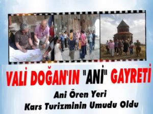 Vali Doğan'ın Kars için 'ANİ' Gayreti