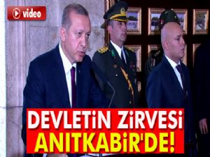 Devletin Zirvesi Anıtkabir'de