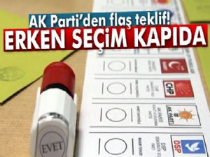 AK Parti'den öneri: 3 yılda 3 seçim