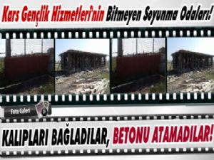 Kars Gençlik Hizmetleri'nin 'Betonsuz Kalıpları'