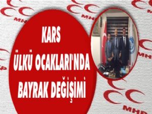 Kars Ülkü Ocakları Başkanı Değişti