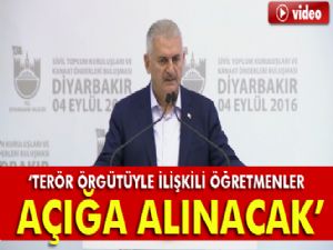 Yıldırım: 'Üzerinde şüphe bulunan öğretmenler açığa alınacak'