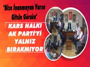 15 Temmuz Sonrası Kars Ak Parti'ye Yoğun İlgi