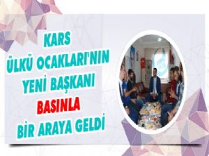 Kars Ülkü Ocakları Başkanı Basınla Buluştu