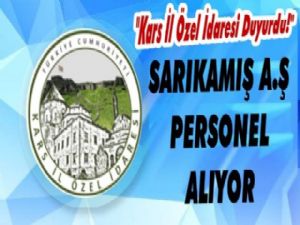 Sarıkamış A.Ş Eleman Alacak