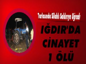 Iğdır'da Cinayet: 1 Ölü