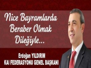 KAI Başkanı Erdoğan Yıldırım'dan Kurban Bayramı Mesajı