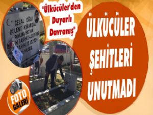 Kars'ta Ülkücüler şehitleri unutmadı