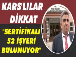 Kars Çevre ve Şehircilik İl Müdürlüğü Uyardı