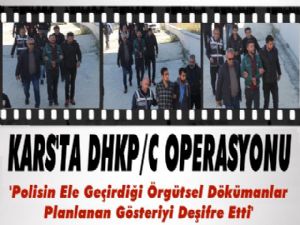 Kars'ta DHKP/C Operasyonu 6 Gözaltı