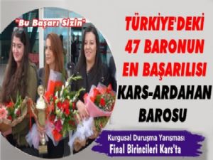 Türkiye Birincileri Zaferlerini Kutlamak İçin Kars'ta