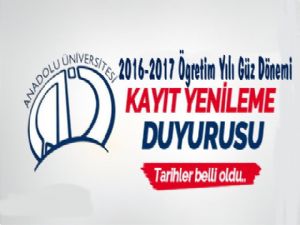 AÖF Sınav Takvimini Yayınladı