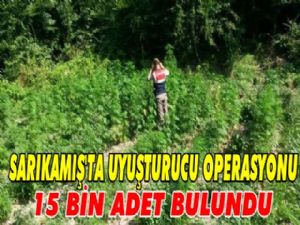 Sarıkamış'ta Uyuşturucu Operasyonu