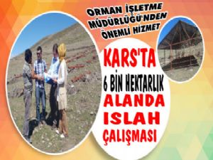 Kars'ta Büyük Islah Çalışması