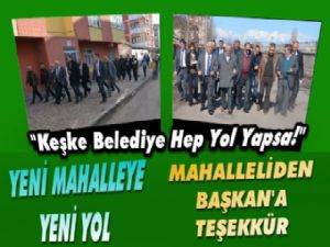 Kars'ta Yeni Mahalleye Yeni Yol Müjdesi