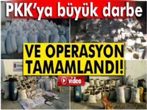 Büyük Pkk Operasyonu Tamamlandı