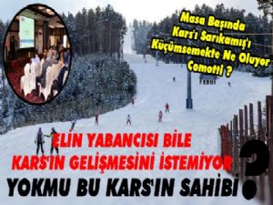 Sahipsiz Şehirsin Kars; Elin Yabancısı Kars'ı Sarıkamış'ı Küçümsüyor