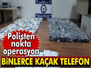 Kaçak Cep Telefonu Operasyonu