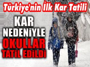 Doğu'da Türkiye'nin İlk Kar Tatili