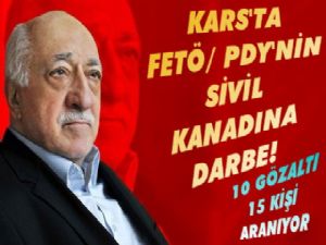 Kars'ta Fetö'nün Finansmanları Gözaltına Alındı